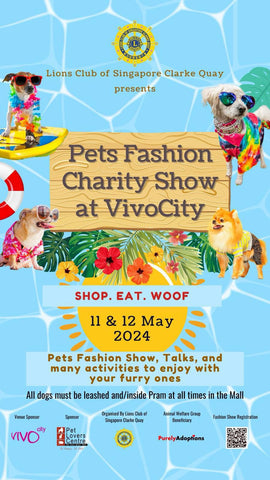 Pets Fashion Charity Show Vivocity