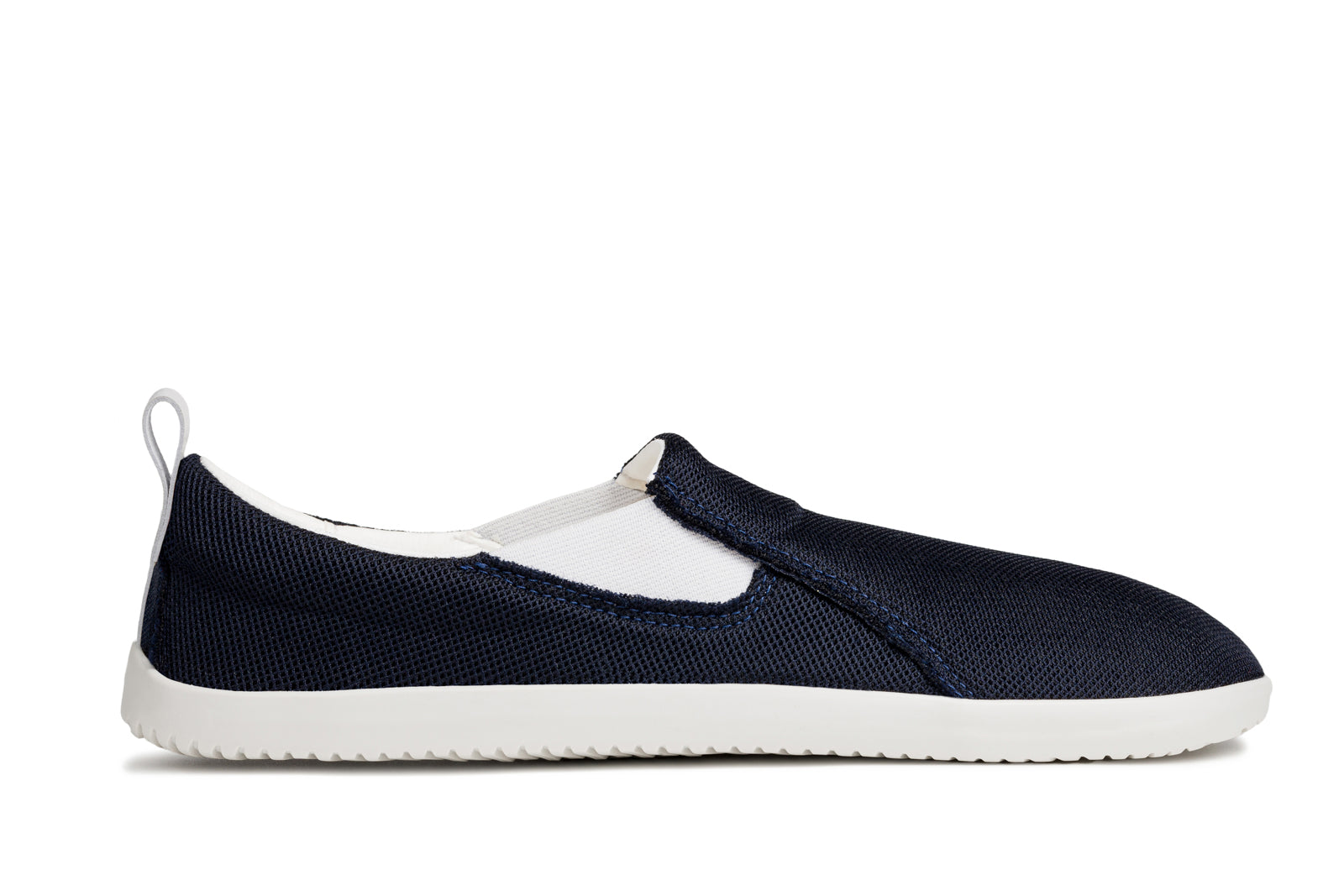 Levně Pánské barefoot slip-on tenisky Navy