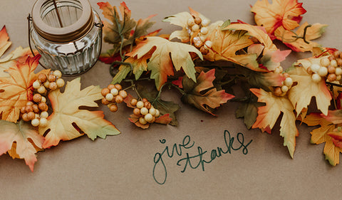 give thanks table spread