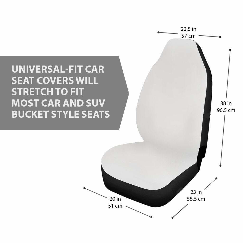 Blue Grey Grunge Car Seat Covers Decor In Car 2021