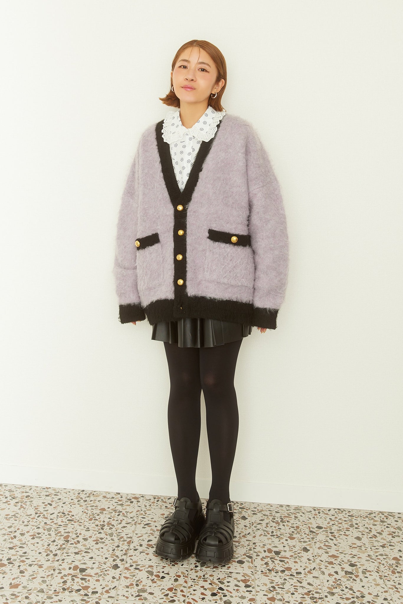 knit cardigan jacket 渡辺直美 10 オンライン radimmune.com