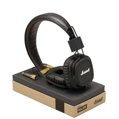 177avenue:Marshall Major Wired on-Ear Headphones Classic Retro Earphones Deep Bass Foldable Sports Gaming Headset for Pop Rock Music