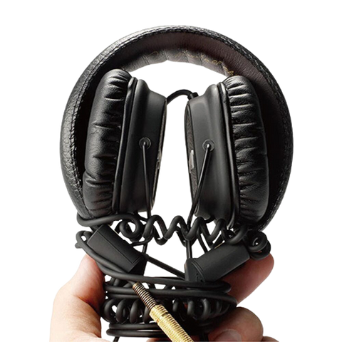 177avenue:Marshall Major Wired on-Ear Headphones Classic Retro Earphones Deep Bass Foldable Sports Gaming Headset for Pop Rock Music