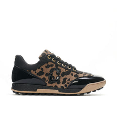 King Cheetah - Zwart Dames Golfschoen | Dames Golf Winterlaars | Duca del Cosma