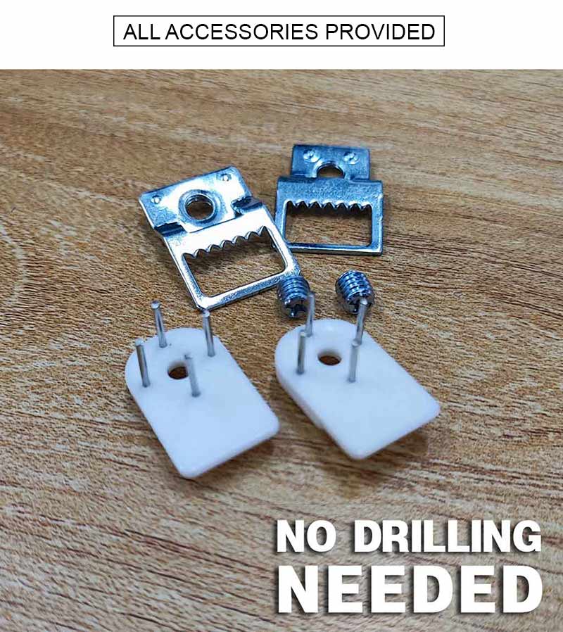 no drilling hook easy to use