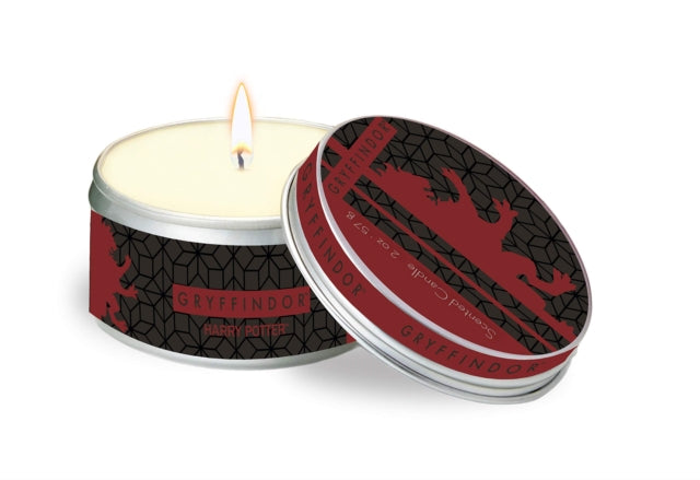 Harry Potter Gryffindor Scented Tin Candle: Large, Cinnamon
