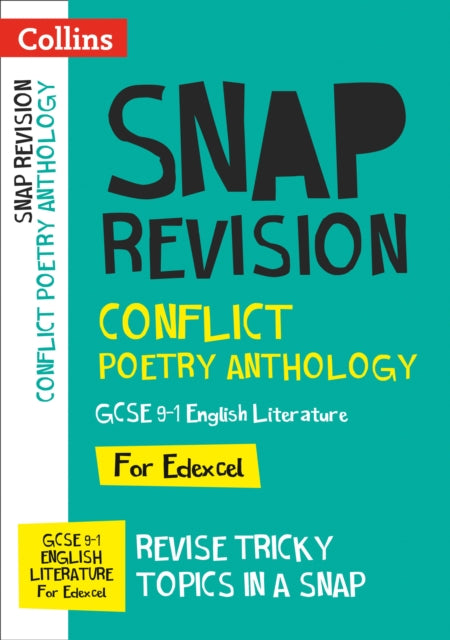 Edexcel Conflict Poetry Anthology Revision Guide: Ideal for Home Learning, 2021 Assessments and 2022 Exams