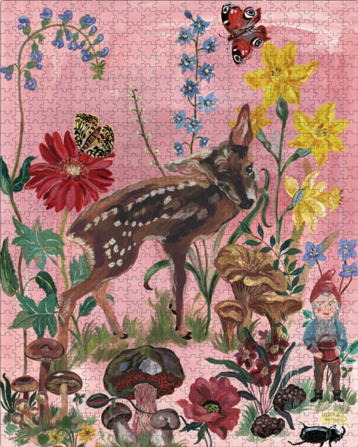 Nathalie Lete: Bambi 1,000-Piece Puzzle