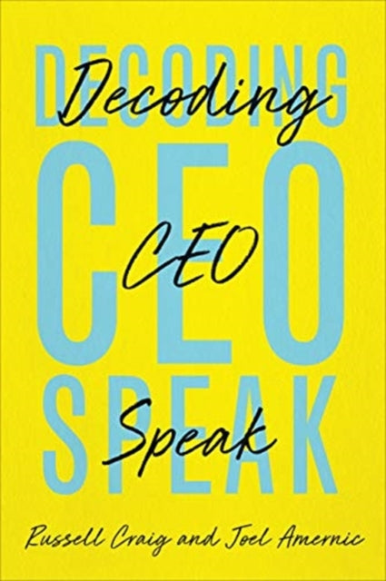 Decoding CEO-Speak