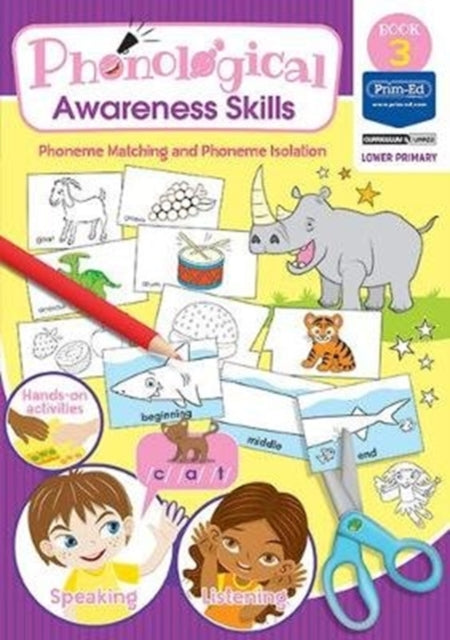 Phonological Awareness Skills Book 3: Phoneme Matching and Phoneme Isolation