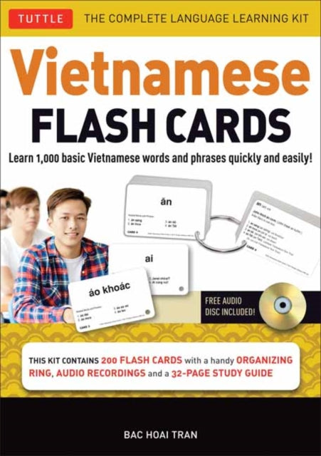 Vietnamese Flash Cards Kit: The Complete Language Learning Kit