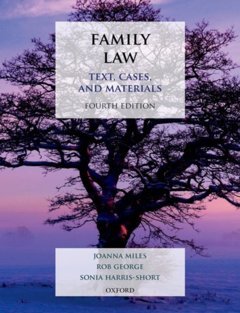 Family Law: Text, Cases, and Materials