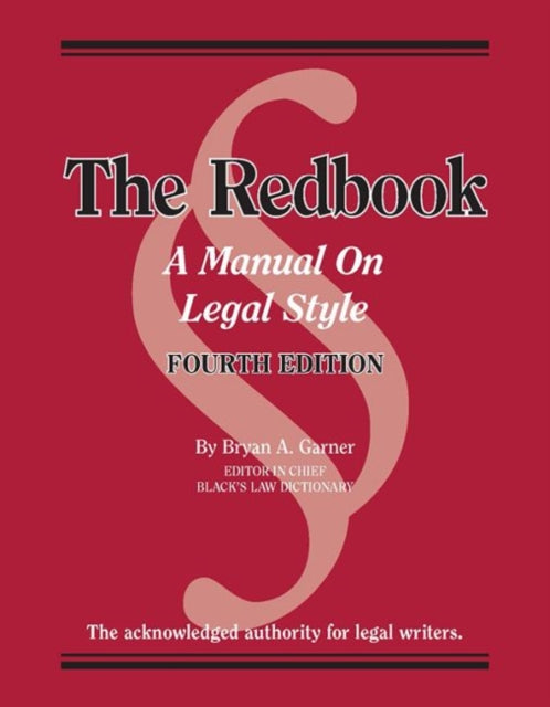 Redbook: A Manual on Legal Style, with Quizzing