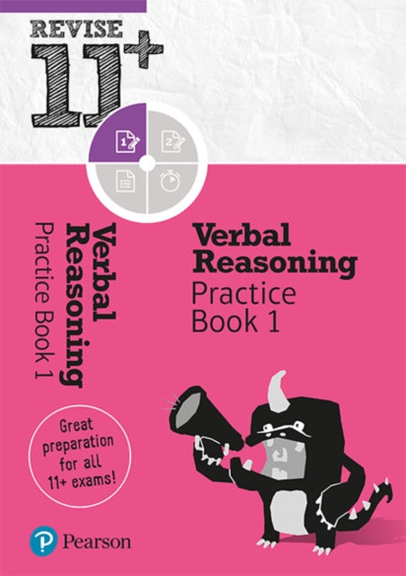 Pearson REVISE 11+ Verbal Reasoning Practice Book 1: (with free online edition) for home learning and the 2021 exams
