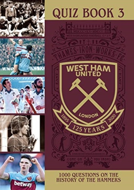 Official Hammers Quiz Book - 125 Years