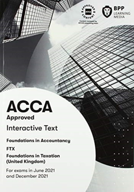 FIA Foundations in Taxation FTX FA2020: Interactive Text