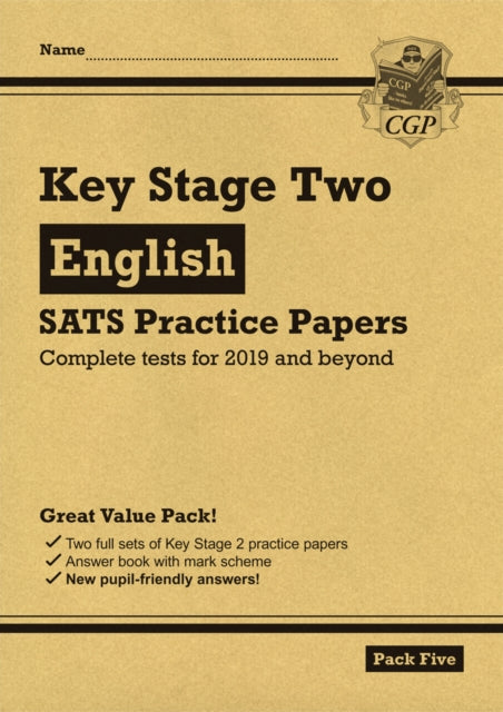 New KS2 English SATS Practice Papers: Pack 5 - for the 2022 tests (with free Online Extras)
