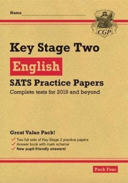 New KS2 English SATS Practice Papers: Pack 4 - for the 2022 tests (with free Online Extras)