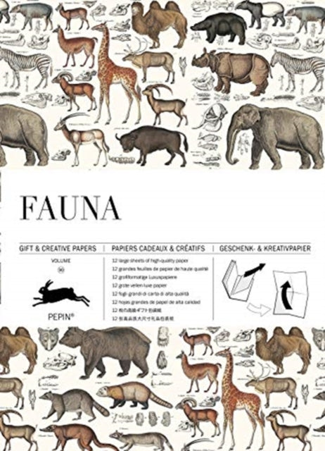 Fauna: Gift & Creative Paper Book Vol 90