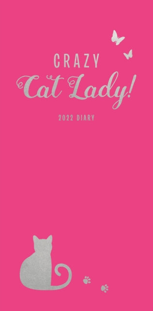 Fashion Diary Crazy Cat Lady Slim Diary 2022