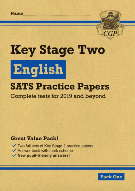 New KS2 English SATS Practice Papers: Pack 1 - for the 2022 tests (with free Online Extras)