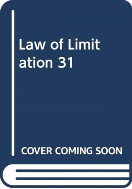 LAW OF LIMITATION 31