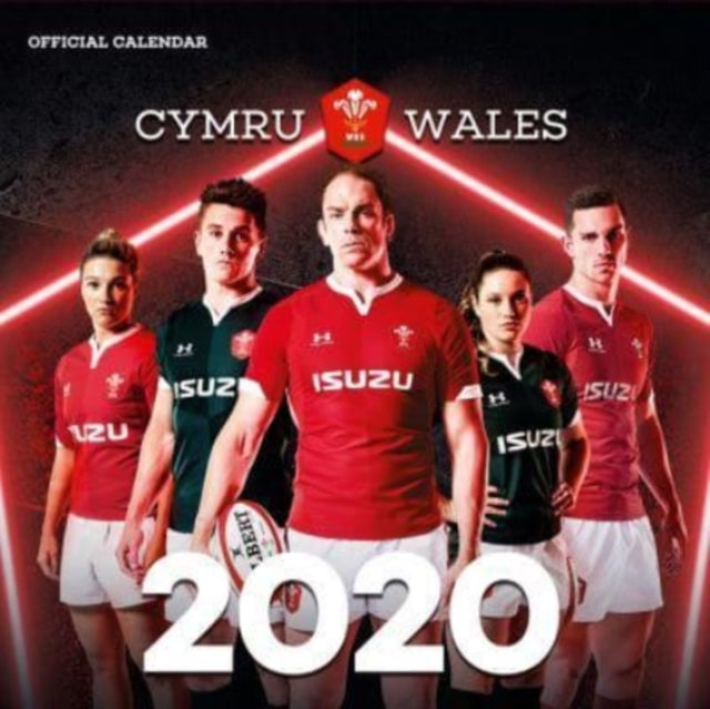 Official Welsh Rugby Union Square Calendar 2022