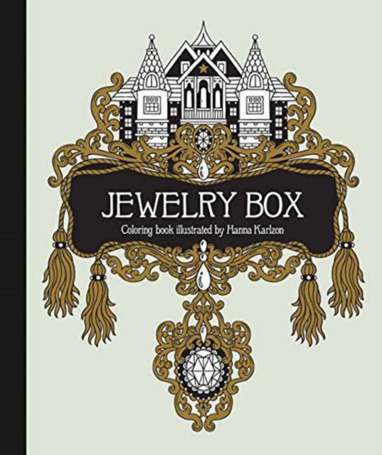 Jewelry Box Coloring Book: Published in Sweden as Smyckeskrinet