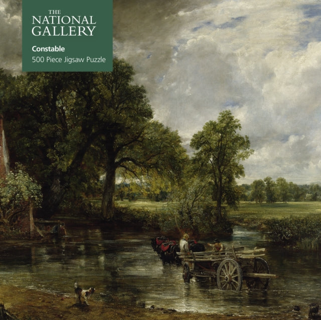 Adult Jigsaw Puzzle NG: John Constable The Hay Wain (500 pieces): 500-piece Jigsaw Puzzles