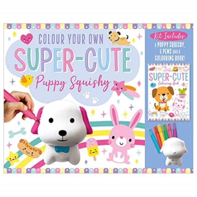 Colour Your Own Super-Cute Puppy Squishy