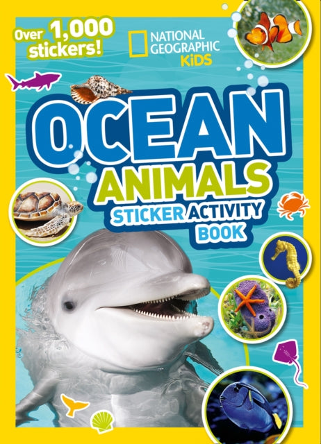 Ocean Animals Sticker Activity Book: Over 1,000 Stickers!