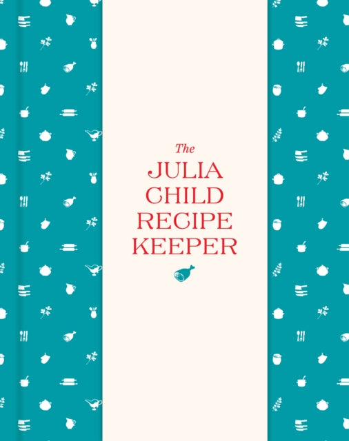 Julia Child Recipe Keeper: 24 Recipe Pockets & 6 Perforated Recipe Cards
