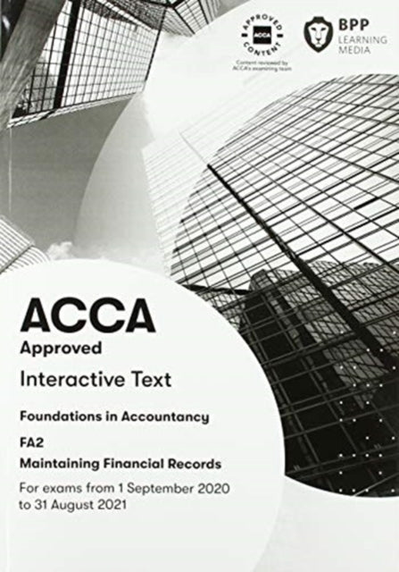 FIA Maintaining Financial Records FA2: Interactive Text