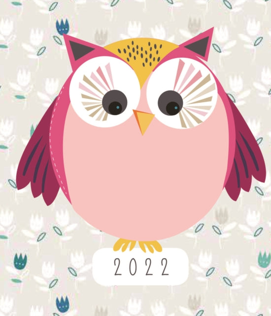 Fashion Diary Owl Square Pocket Diary 2022