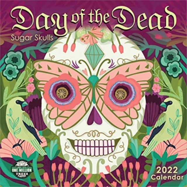 DAY OF THE DEAD SQUARE WALL CAL 202S