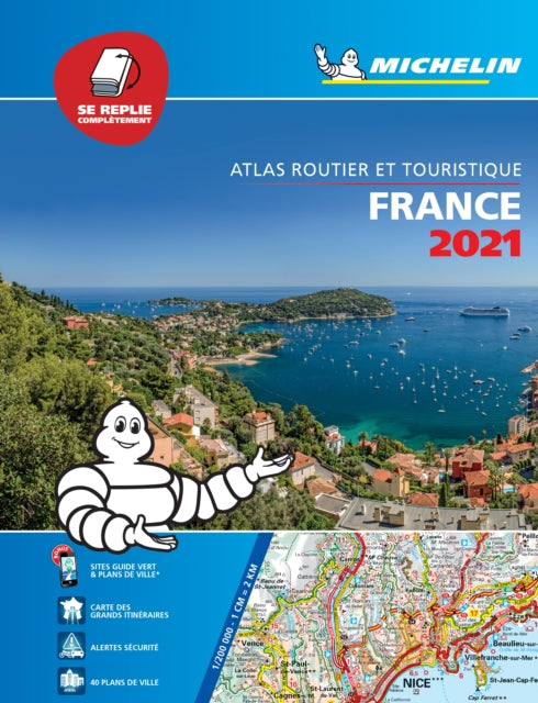 France 2021 - Tourist & Motoring Atlas Multi-flex: Tourist & Motoring Atlas A4 Multiflex