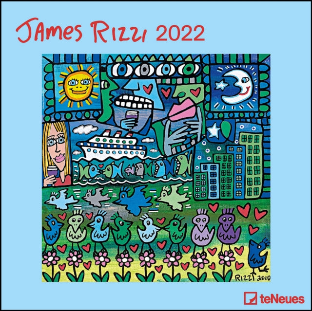 JAMES RIZZI GRID CALENDAR 2022