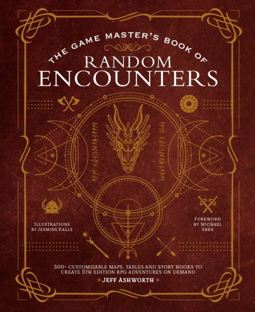 Game Master's Book of Random Encounters: 500+ customizable maps, tables and story hooks to create 5th edition adventures on demand