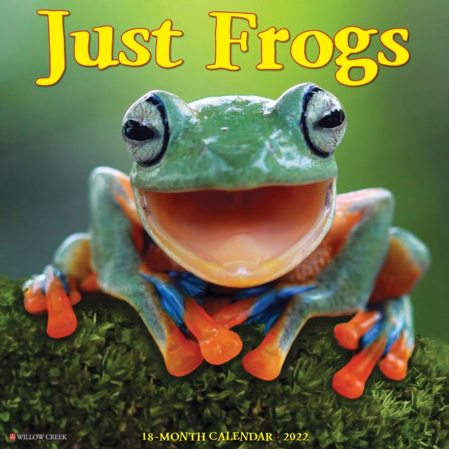 Just Frogs 2022 Wall Calendar