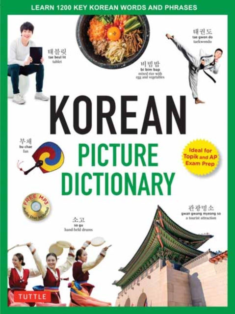 Korean Picture Dictionary: Learn 1,200 Key Korean Words and Phrases