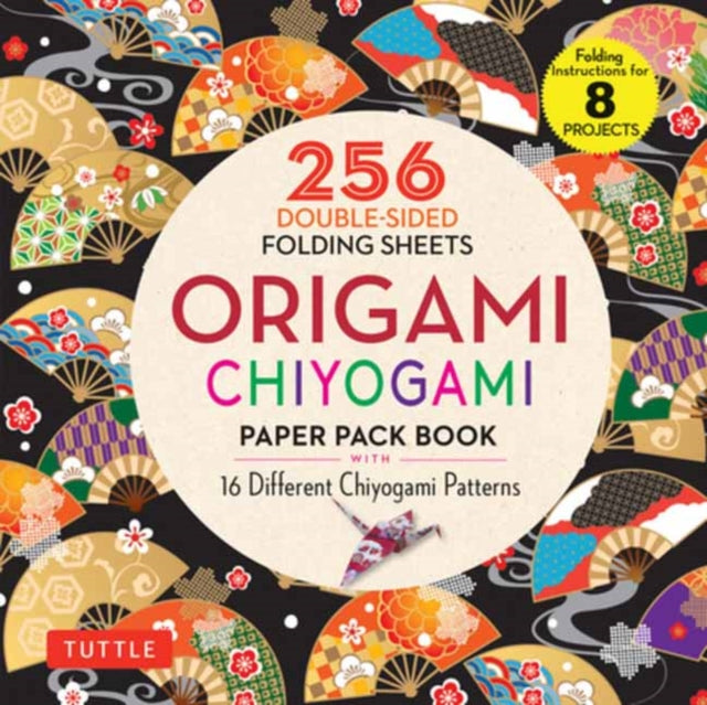 Origami Chiyogami Paper Pack Book: 256 Double-Sided Folding Sheets (Includes Instructions for 8 Projects)