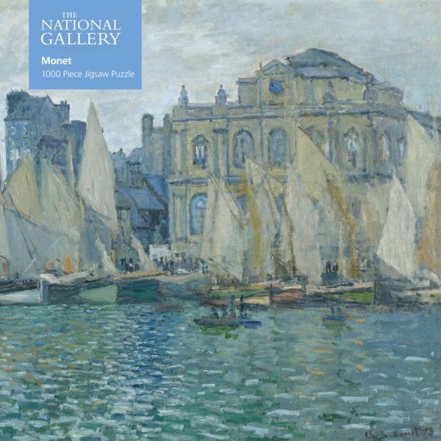 Adult Jigsaw Puzzle National Gallery: Monet The Museum at Le Havre: 1000-piece Jigsaw Puzzles