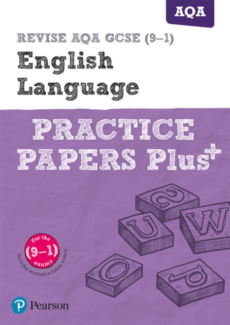 Pearson REVISE AQA GCSE (9-1) English Language Practice Papers Plus: for home learning, 2021 assessments and 2022 exams
