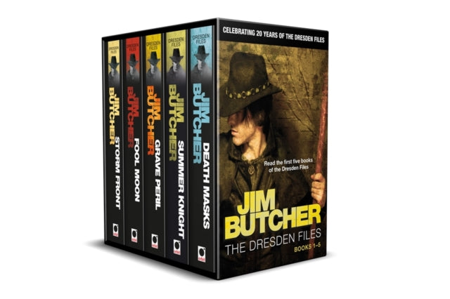 Jim Butcher's Dresden Files - 20th Anniversary Box Set: Books 1-5 in series