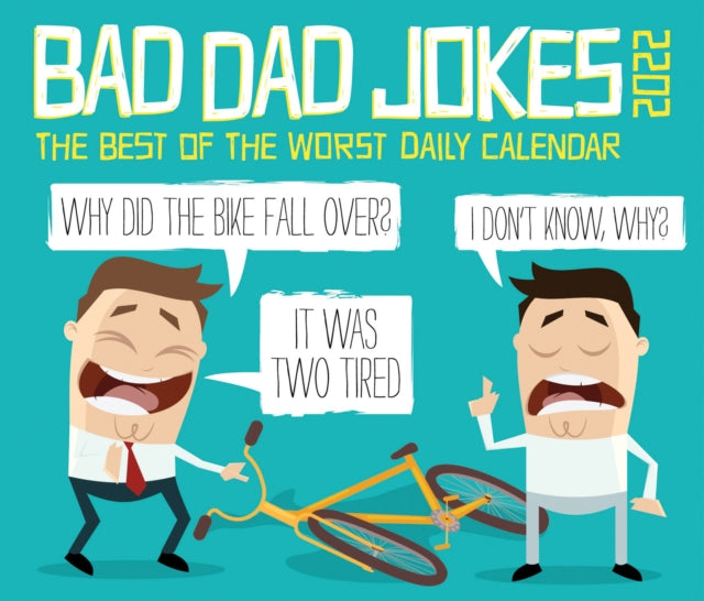 Bad Dad Jokes 2022 Box Calendar - Daily Humor Desktop