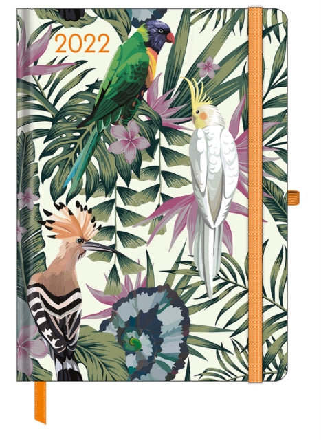 JUNGLE LARGE GREENLINE DIARY 2022