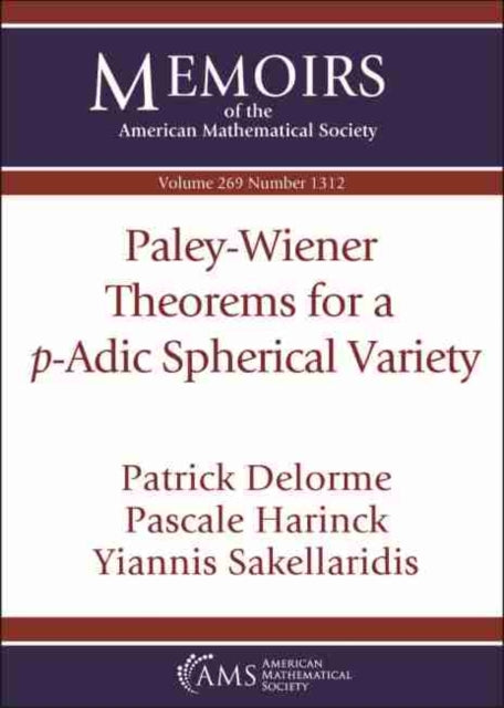 Paley-Wiener Theorems for a $p$-Adic Spherical Variety