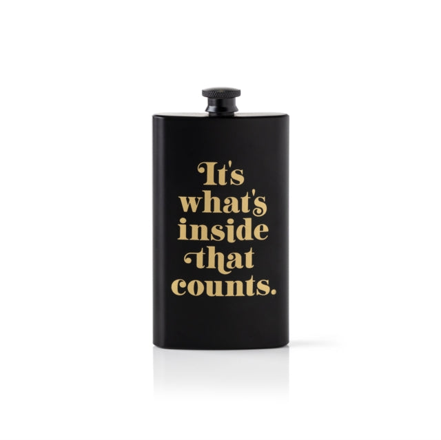 It's What's Inside That Counts Pocket Flask