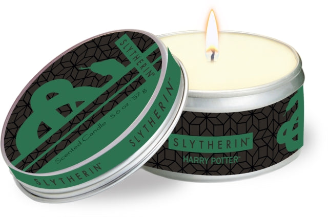 Harry Potter Slytherin Scented Tin Candle: Large, Mint
