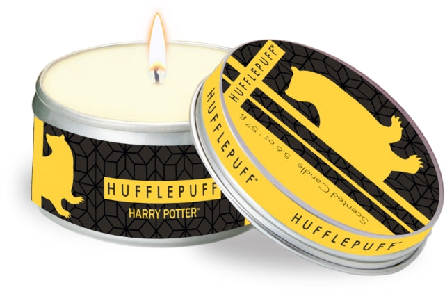 Harry Potter Hufflepuff Scented Tin Candle: Large, Citrus